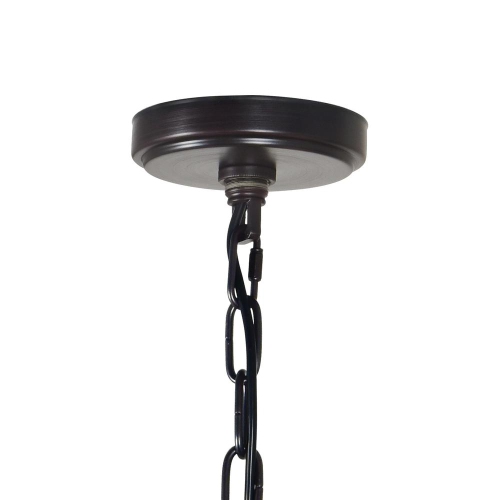 Desire 12 Light Drum Shade Chandelier With Oil Rubbed Bronze Finish