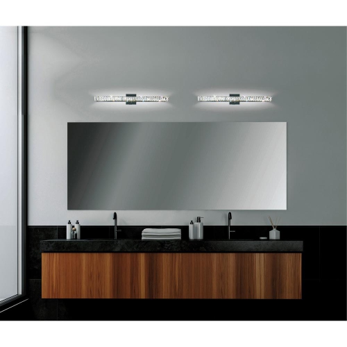 Milan LED Vanity Light With Chrome Finish