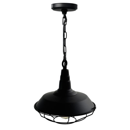 Morgan 1 Light Down Mini Pendant With Black Finish