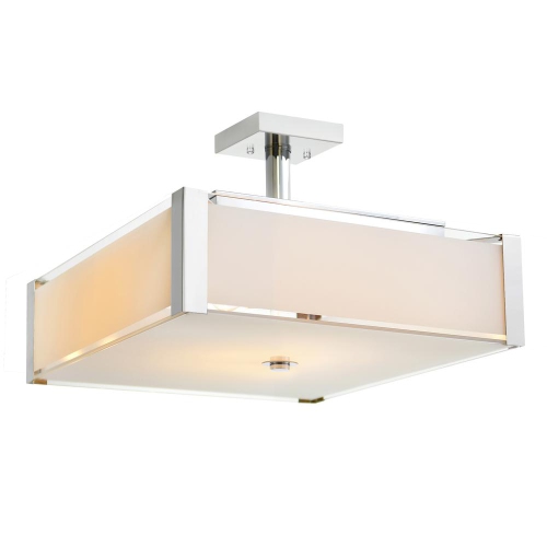 CWI LIGHTING CANADA  Lucie 4 Light Drum Shade Chandelier With Chrome Finish