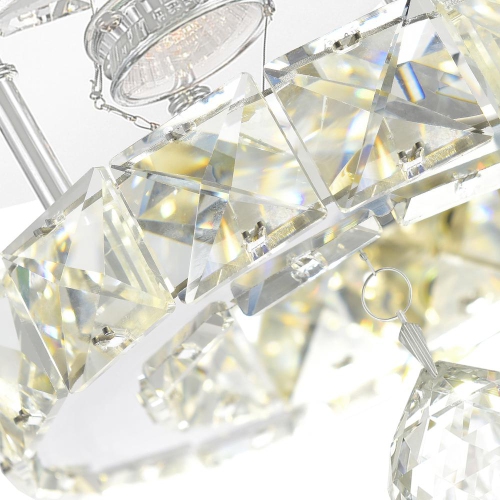 Ring LED Flush Mount With Chrome Finish