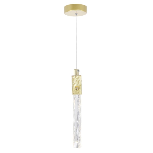 Carolina LED Pendant With Gold Leaf Finish