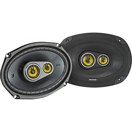 Kicker 46CSC6934 6"x9" CS Series 3-Way Coaxial Speakers