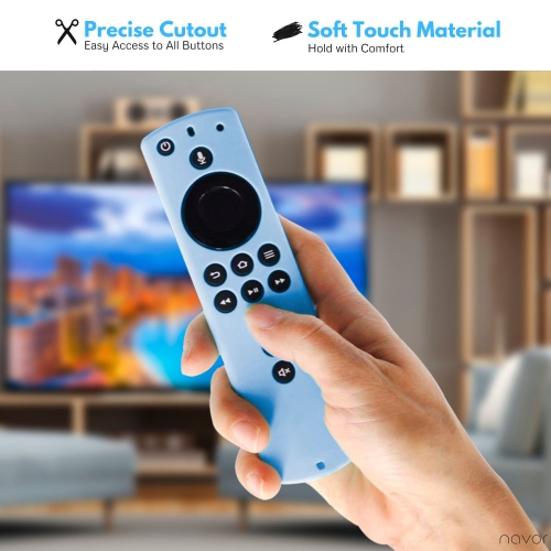 Silicone Case for All-New Alexa Voice Remote for Fire TV Stick 4K, Fire TV Stick, Fire TV (3rd Gen)