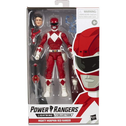 POWER RANGERS  6 Inch Action Figure Lightning Collection - Ranger Classic In Red