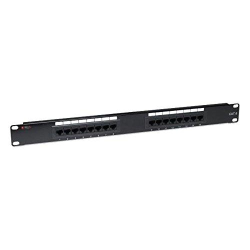 New 19in Patch Panel UTP 16 Ports Cat.5E