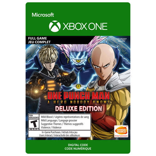 One Punch Man: A Hero Nobody Knows Deluxe Edition - Digital Download
