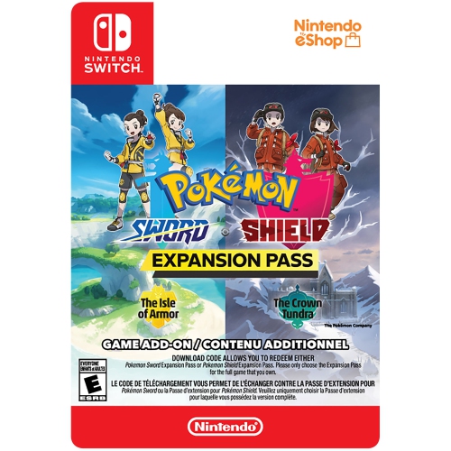 Abonnement d'extension Pokemon Sword/Shield - Téléchargement numérique