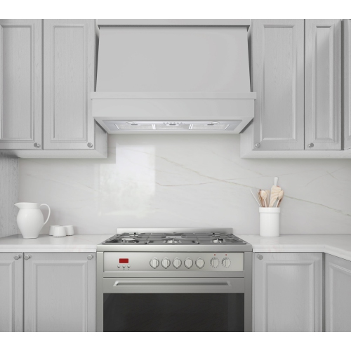 Ancona 36" Built-in BNL436 420 CFM Ducted Range Hood with Night Light Feature