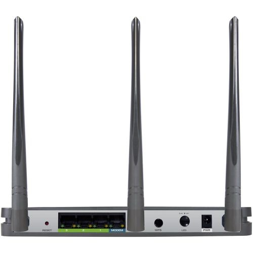 Amped Wireless - Wireless-AC1900 Dual-Band Wi-Fi Router - Black