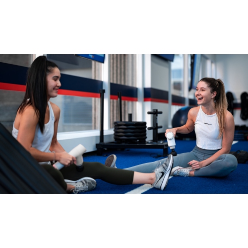 Xfitonway Premium Percussive Therapy Elegant Massage Gun in White