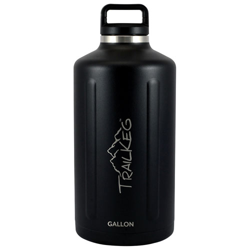 TrailKeg Gallon 128 oz Growler - Black