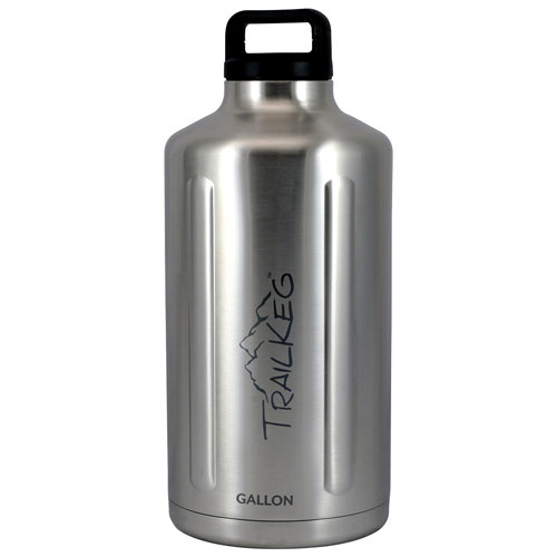 Trailkeg Gallon 128 oz Growler - Stainless Steel