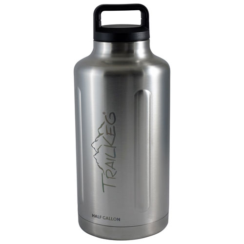 TrailKeg Half Gallon 64 oz Growler - Stainless Steel