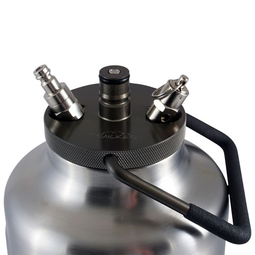 TrailKeg Half Gallon 64 oz Growler - Stainless Steel