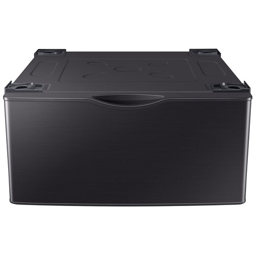 Samsung 27" Laundry Pedestal - Black Stainless