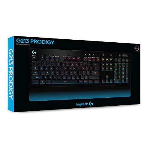 Clavier de jeu G213 Prodigy de Logitech avec 16.8 millions de couleurs d’éclairage