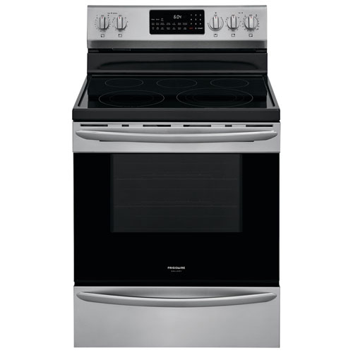 Frigidaire Gallery 30" 5.7 Cu. Ft. True Convection Electric Air Fry Range - Stainless