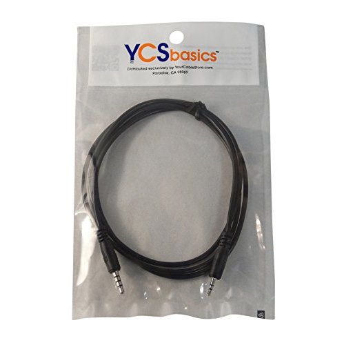 YCS Basics Gaming Headset Chat Cable for PS4/Xbox One Controllers