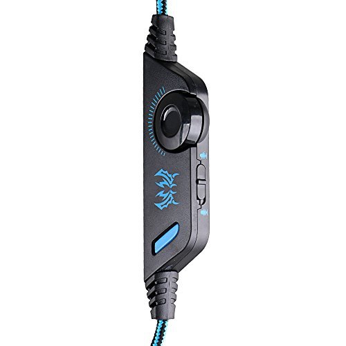 KOTION Each G9000 3.5mm Game Gaming Headphone Headset Earphone Headband with Microphone LED Light for Laptop Tablet