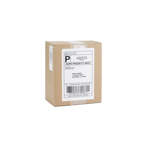 Business Source Bright White Premium-quality Internet Shipping Labels
