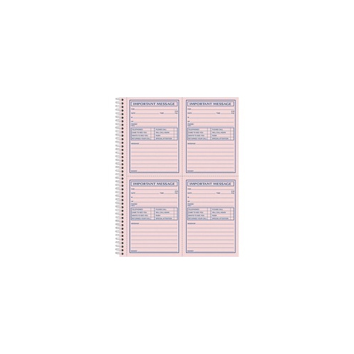 Adams Carbonless Important Message Pad