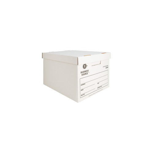 Business Source Quick Setup Medium-Duty Storage Box