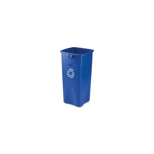 RUBBERMAID  Untouchable 3569-73 Recycling Container (356973Blue)