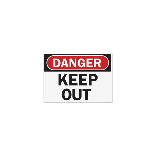 Étampe américaine et signe affiche de sécurité danger OSHA Keep Out