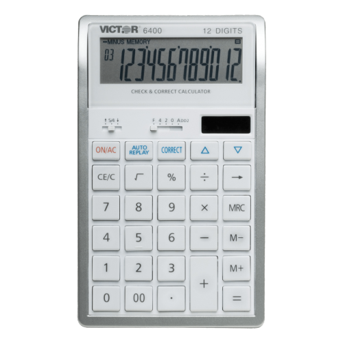 Victor 12-Digit Check and Correct Desk Calculator