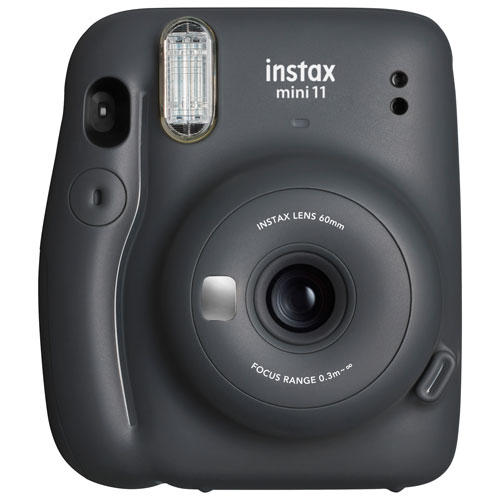 Fujifilm Instax Mini 11 Instant Camera - Charcoal Grey