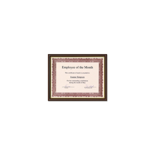 First Base Recognition Certificate Frame