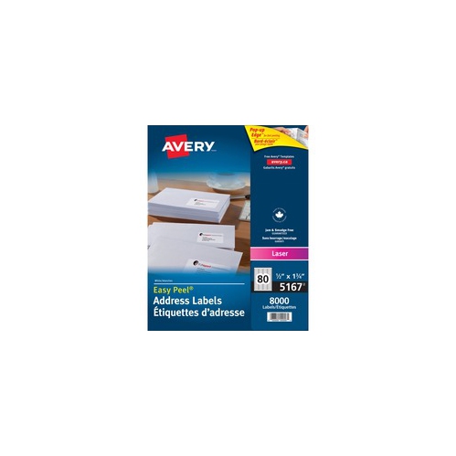 AVERY  Return Address Label (05167)