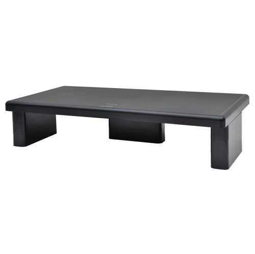 DAC Ergonomics MP-211 Ultra-Wide Monitor Stand with keyboard storage