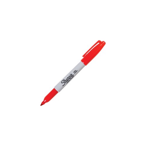 SHARPIE  Pen-Style Permanent Marker (30002) It comes with 2 black, a green, a blue and a red