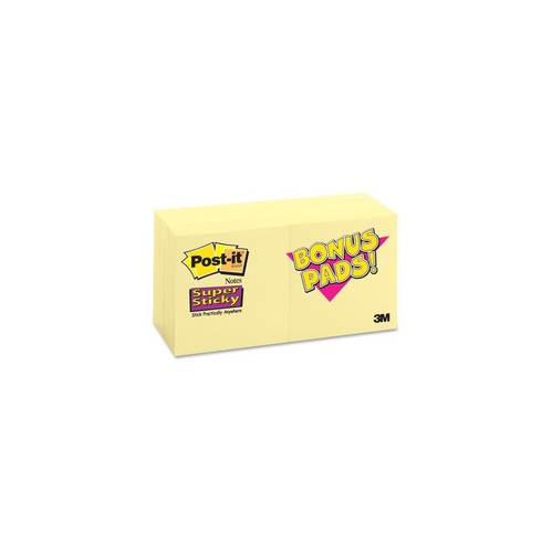 POST-IT  Super Sticky Notes (65412Sscyc)