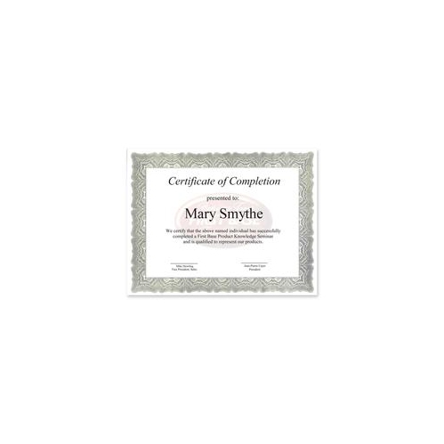 FIRST BASE  Gloche Certificate (83408)