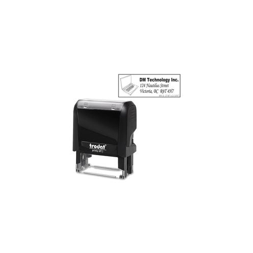 Image 1 of 1.. Trodat Climate Neutral 4913 Self-inking Stamp