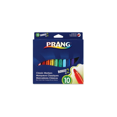 PRANG  Classic Art Markers - 10+2 Color Set (80012)