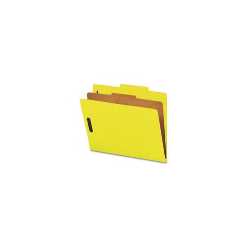 Nature Saver 1-Divider Recycled Classification Folders