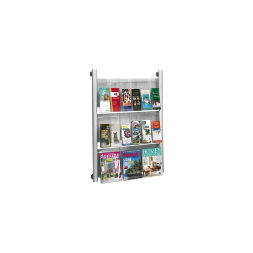 Safco Luxe 9 Pocket Magazine Wall Rack