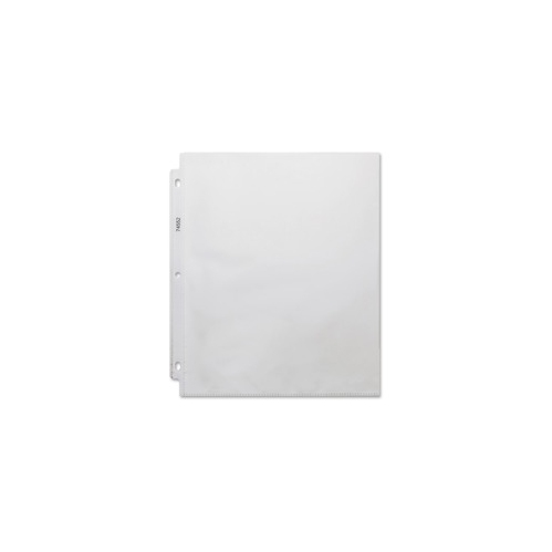 Business Source Top-loading 3-hole Sheet Protectors