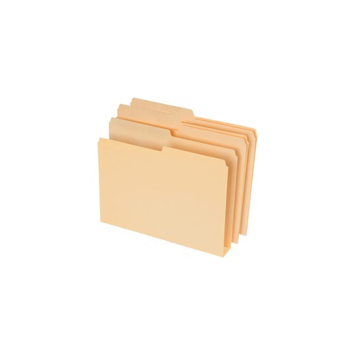 Pendaflex Double Stuff 1/2-cut Tab File Folders