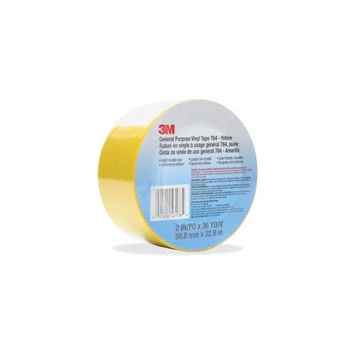 3M  General Purpose 764 Vinyl Tape (7642X36Ylw)