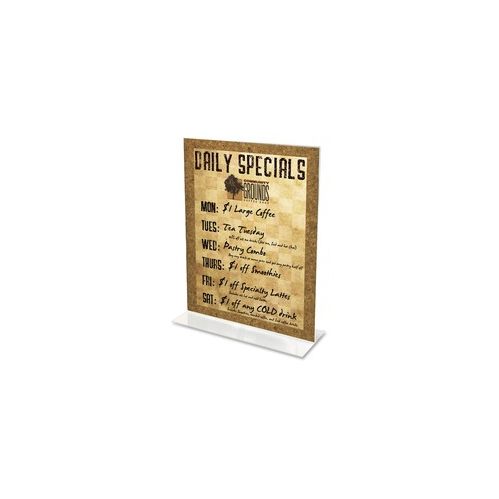 DEFLECTO  Classic Image Double-Sided Sign Holder (69201)