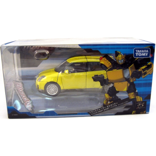 TRANSFORMERS  Alternity 6 Inch Action Figure - Suzuki Swift Sport Bumblebee A-03 In Yellow