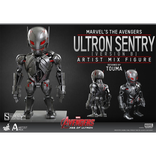 Avengers: Age of Ultron 5 Inch Action Figure Artist Mix Series 1 - Ultron Sentry Version B Hot Toys