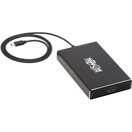 TRIPPLITE  U457-2M2-SATAg2 Drive Enclosure Serial Ata/600, M.2 - USB 3.1 Type C Host Interface - Uasp Support External - In Black