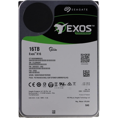 Seagate Exos X16 ST16000NM002G Hard Drive