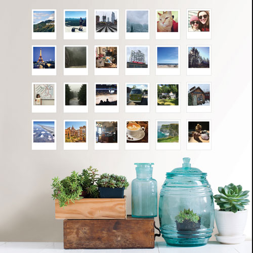 WallPops Snapshot Frames Wall Art Kit - White